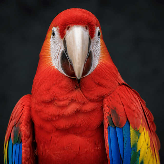 Scarlet macaw