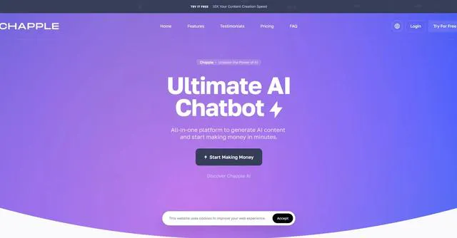 AI-Powered Generator Chatbot Assistant All-in-one platform to generate AI content and start making money in minutes.
