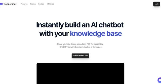 Build a Custom ChatGPT instantly with your knowledge base Build custom ChatGPT powered Chatbots trained on your website links and PDF files instantly with ai tool