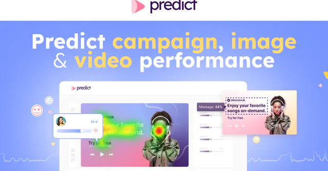 Increase conversions & improve creatives on the fly. Get creative data in seconds with Predict, the industry-leading predictive AI.
