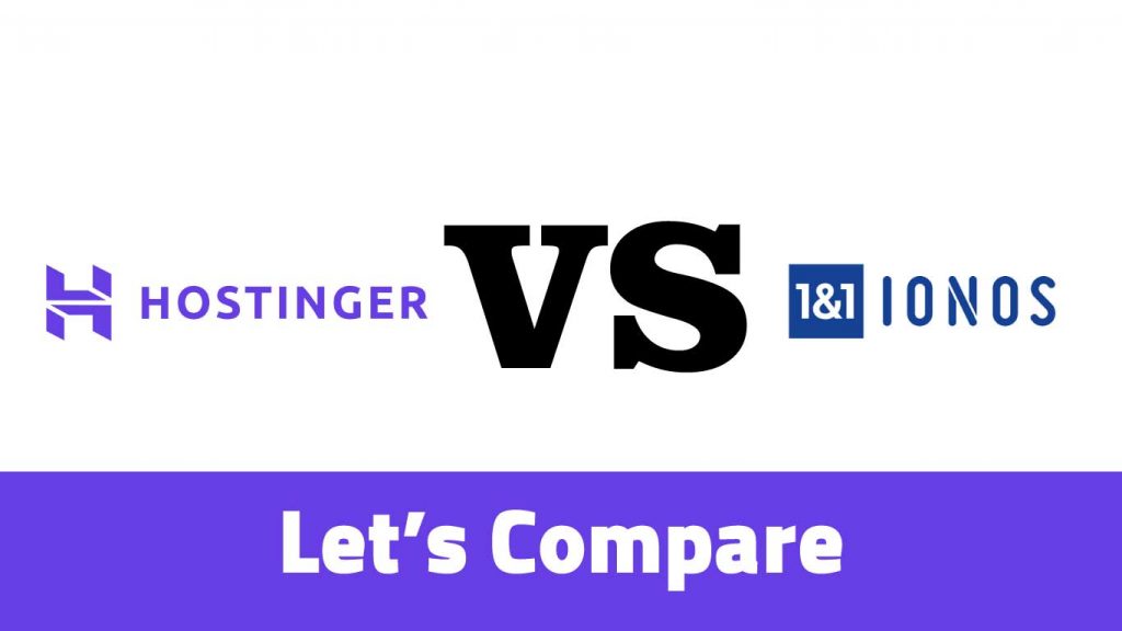 Hostinger and IONOS Comparison